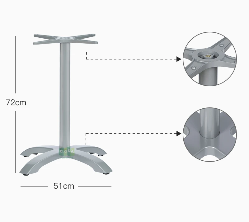 E940104 outdoor aluminum table bases manufacturers suppliers factory E940104 outdoor aluminum table bases manufacturers suppliers factory